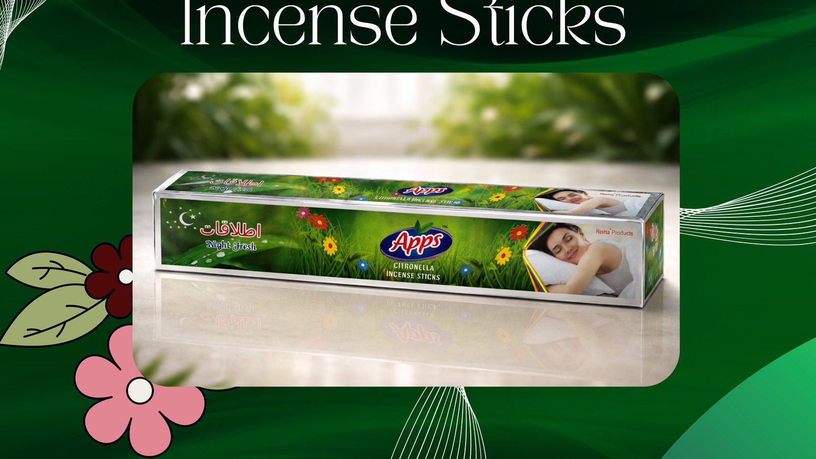 Apps Citronella Incense Sticks